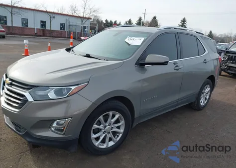 2018 Chevrolet Equinox Lt из США, поврежденный, VIN 3GNAXJEV3JS584163